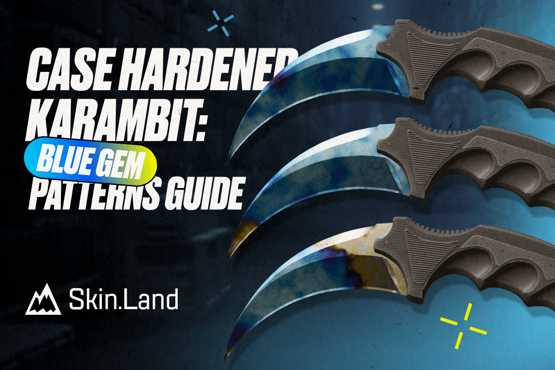 Case Hardened Karambit: Blue Gem Patterns Guide