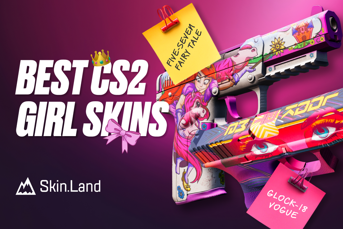 All Best CS:GO and CS2 Skins With and for Girls in {year}
