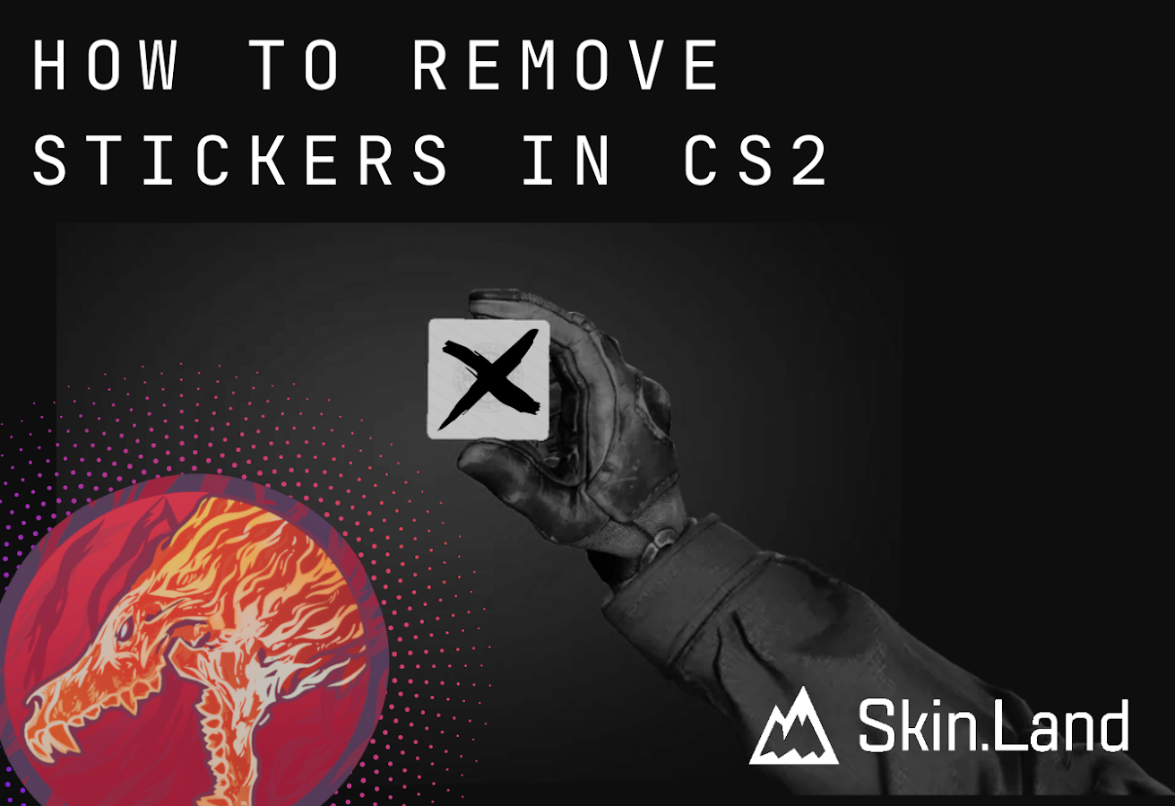 Can you Remove Stickers in CSGO/CS2? Best Scraped Stickers