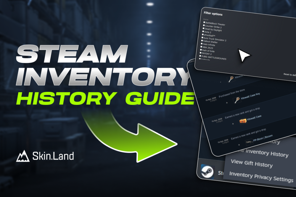 Steam Inventory History Guide