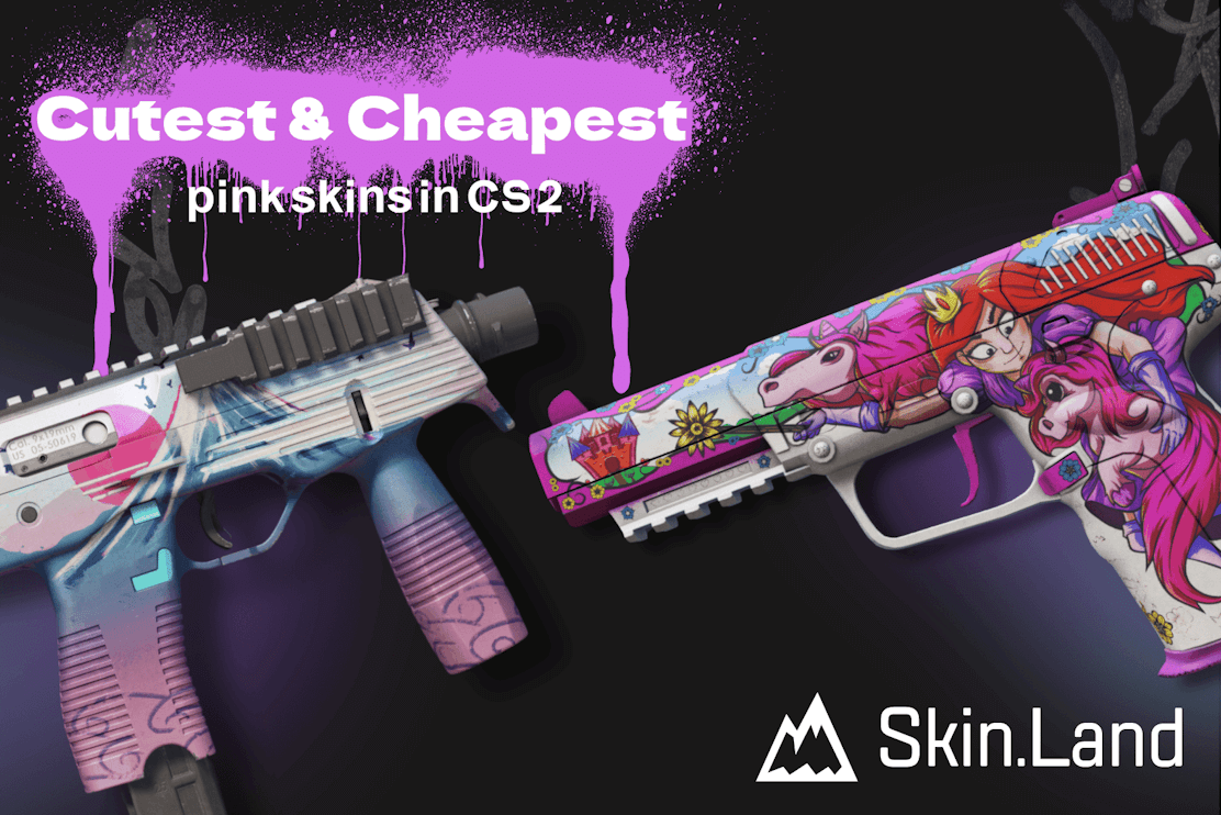 Cutest & Cheapest Pink Skins in CS:GO/CS2 - Best AK-47 Pink Skins