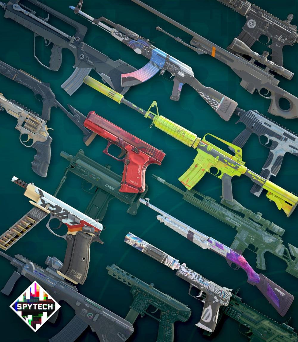 New CS2 Spy Tech Skins Collection