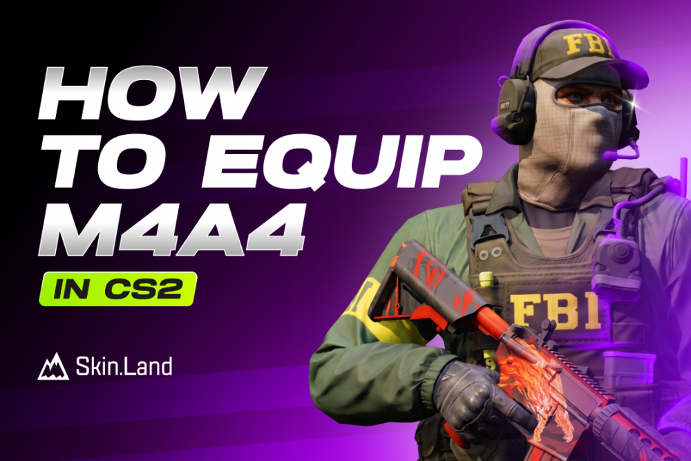 How to Equip M4A4 in CS2