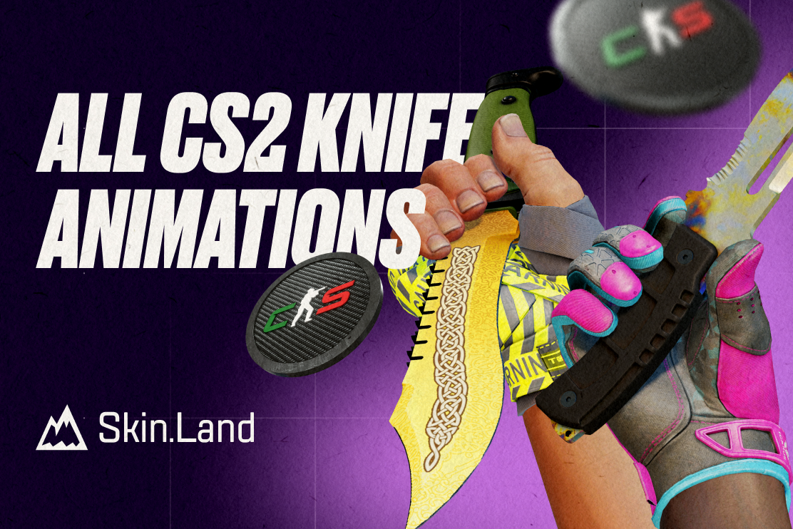 All Best CS2 (CS:GO) Knife Animations - Survival, Bowie, Skeleton and Other Knives