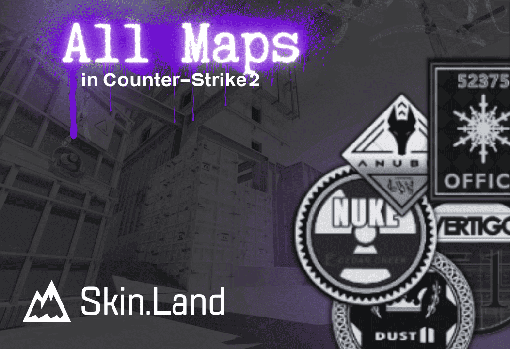 All CSGO/CS2 Maps Active Duty and New CS2 Maps in 2024