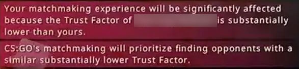 What Is It And How To Check Trust Factor In CS:GO/CS2?