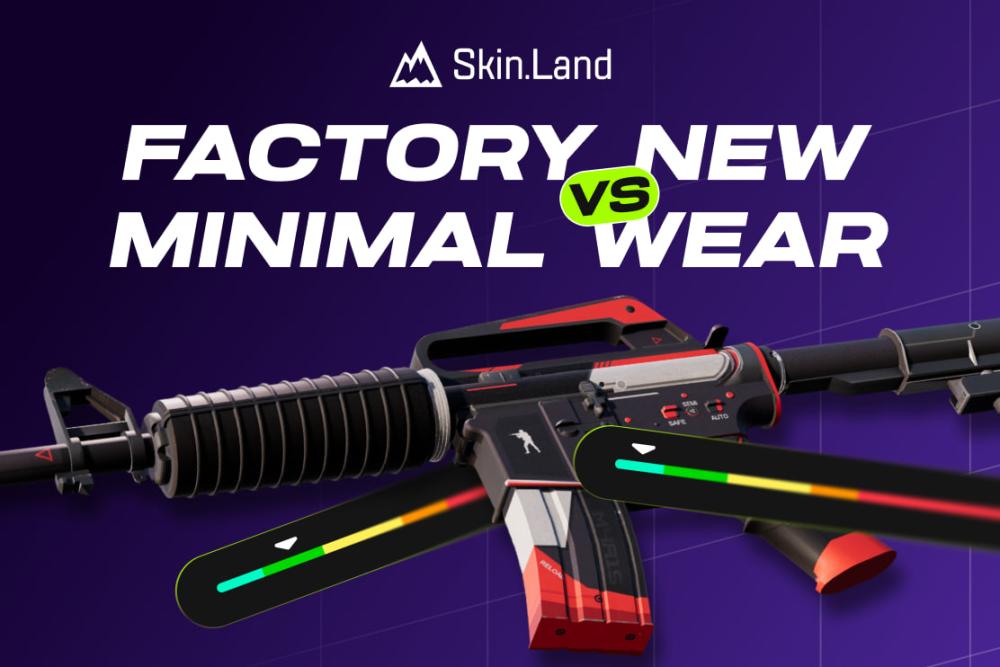 CS2 の Factory New と Minimal Wear: 違いは何ですか?