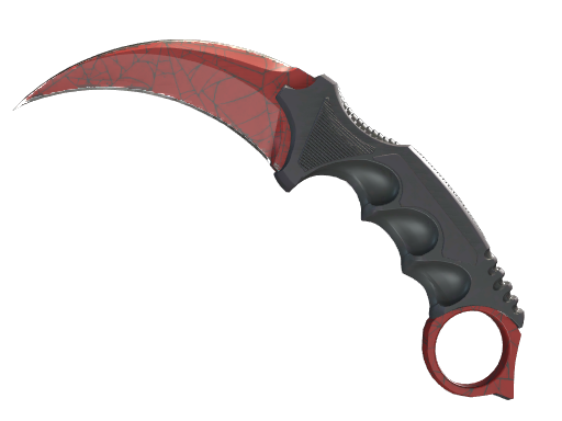 ★ Karambit | Crimson Web (Minimal Wear)