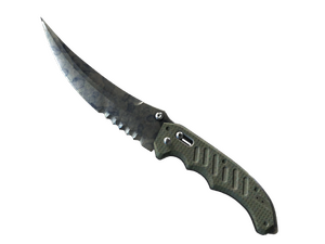 ★ StatTrak™ Flip Knife | Stained (Well-Worn)