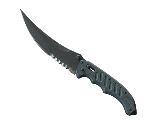 ★ StatTrak™ Flip Knife | Night (Well-Worn)