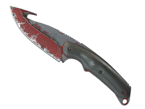 ★ StatTrak™ Gut Knife | Crimson Web (Battle-Scarred)