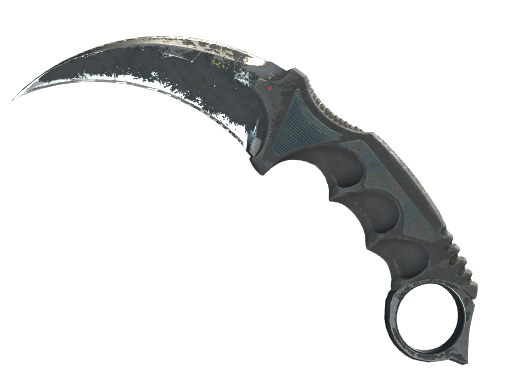 ★ StatTrak™ Karambit | Night (Battle-Scarred)