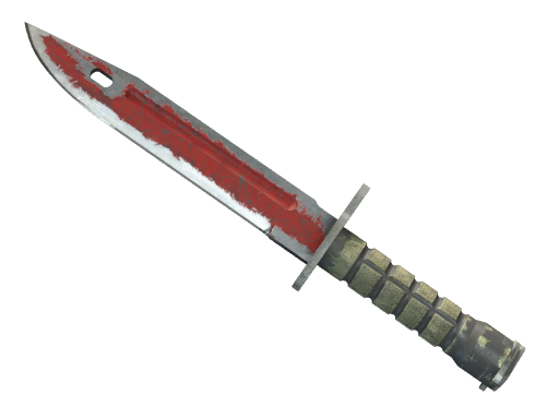 ★ StatTrak™ Bayonet | Crimson Web (Battle-Scarred)