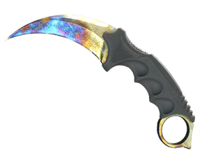 ★ StatTrak™ Karambit | Case Hardened (Battle-Scarred)