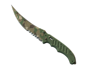 ★ StatTrak™ Flip Knife | Forest DDPAT (Well-Worn)