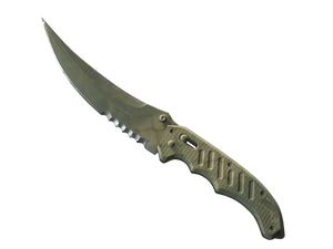 ★ StatTrak™ Flip Knife | Safari Mesh (Well-Worn)