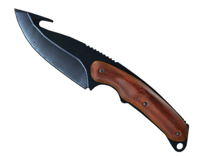 ★ StatTrak™ Gut Knife | Blue Steel (Well-Worn)