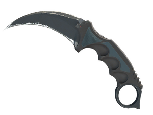 ★ StatTrak™ Karambit | Night (Well-Worn)