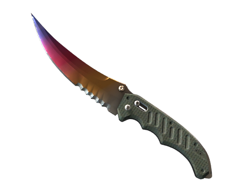 ★ StatTrak™ Flip Knife | Fade (Minimal Wear)