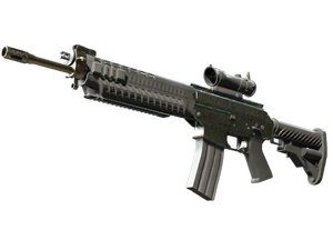 SG 553 | Army Sheen (Minimal Wear)