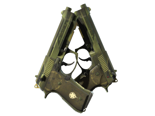 StatTrak™ Dual Berettas | Retribution (Factory New)