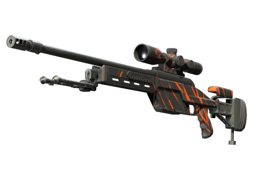 StatTrak™ SSG 08 | Slashed (Field-Tested)