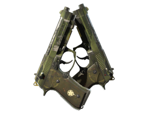 Dual Berettas | Retribution (Well-Worn)