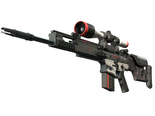 StatTrak™ SCAR-20 | Cyrex (Well-Worn)