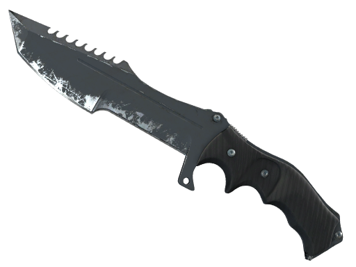 ★ StatTrak™ Huntsman Knife | Night (Well-Worn)