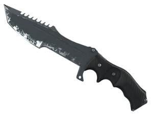 ★ StatTrak™ Huntsman Knife | Night (Well-Worn)