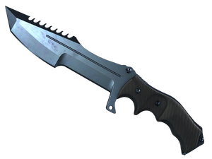 ★ StatTrak™ Huntsman Knife | Blue Steel (Well-Worn)