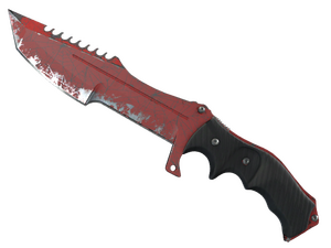★ StatTrak™ Huntsman Knife | Crimson Web (Well-Worn)