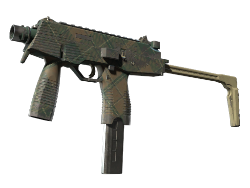 MP9 | Green Plaid (Field-Tested)