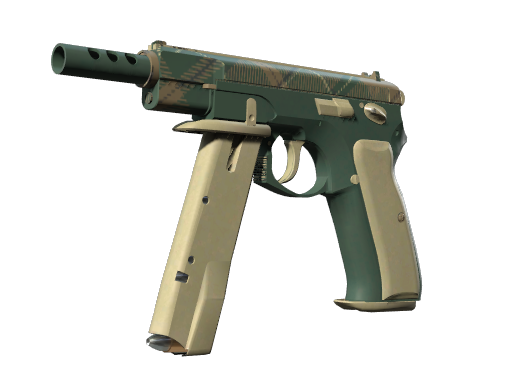 CZ75-Auto | Green Plaid (Factory New)