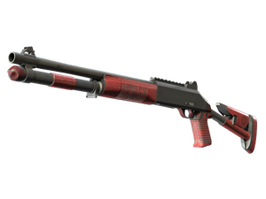 XM1014 | Red Leather (Field-Tested)
