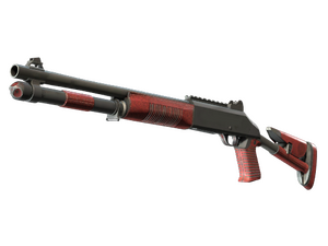 XM1014 | Red Leather (Battle-Scarred)
