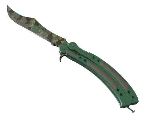 ★ Butterfly Knife | Boreal Forest (Well-Worn)