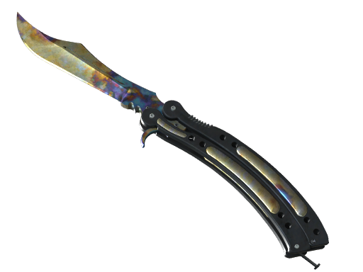 ★ StatTrak™ Butterfly Knife | Case Hardened (Well-Worn)