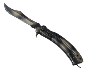 ★ StatTrak™ Butterfly Knife | Scorched (Well-Worn)