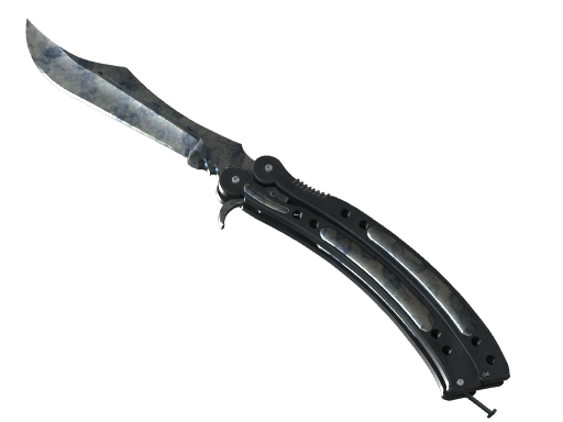 ★ StatTrak™ Butterfly Knife | Stained (Well-Worn)
