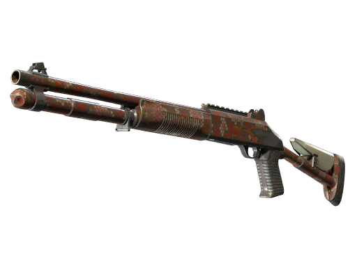 XM1014 | Red Python (Well-Worn)