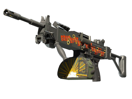 StatTrak™ Negev | Bratatat (Factory New)