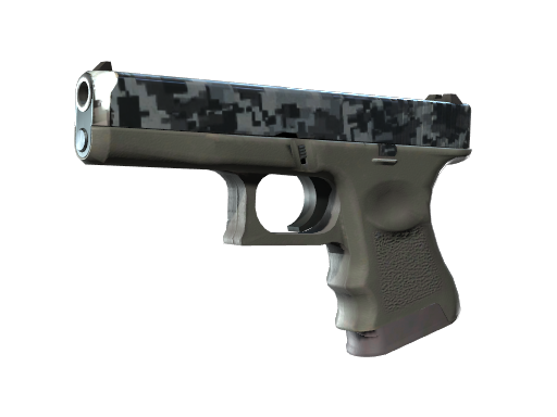StatTrak™ Glock-18 | Steel Disruption (Field-Tested)