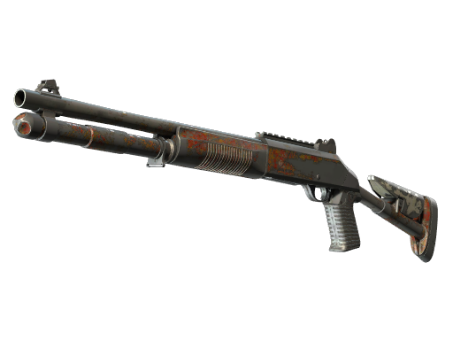 StatTrak™ XM1014 | Red Python (Battle-Scarred)
