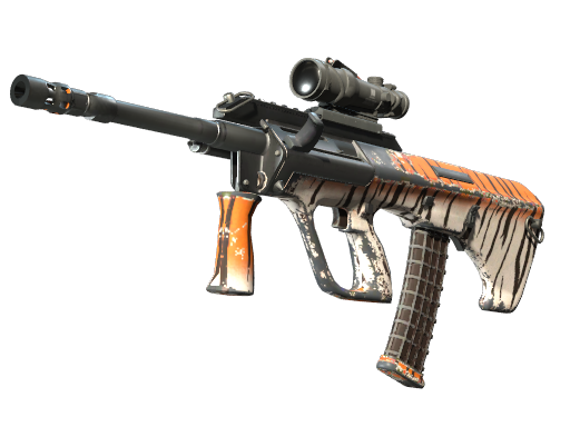 StatTrak™ AUG | Bengal Tiger (Well-Worn)