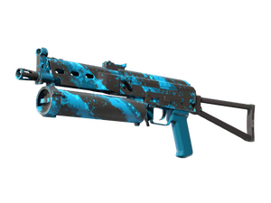 StatTrak™ PP-Bizon | Blue Streak (Factory New)