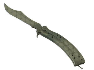 ★ StatTrak™ Butterfly Knife | Safari Mesh (Minimal Wear)