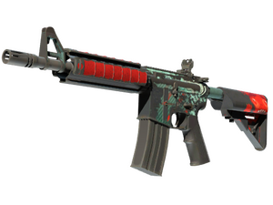 StatTrak™ M4A4 | Bullet Rain (Battle-Scarred)