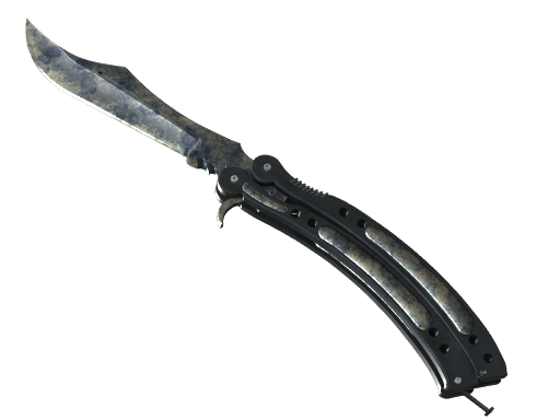 ★ StatTrak™ Butterfly Knife | Stained (Battle-Scarred)