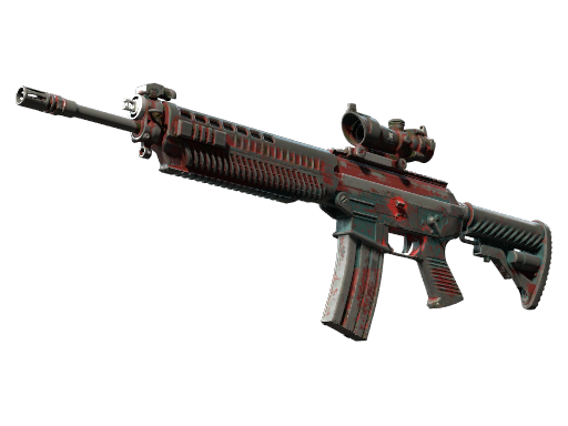 Souvenir SG 553 | Fallout Warning (Battle-Scarred)